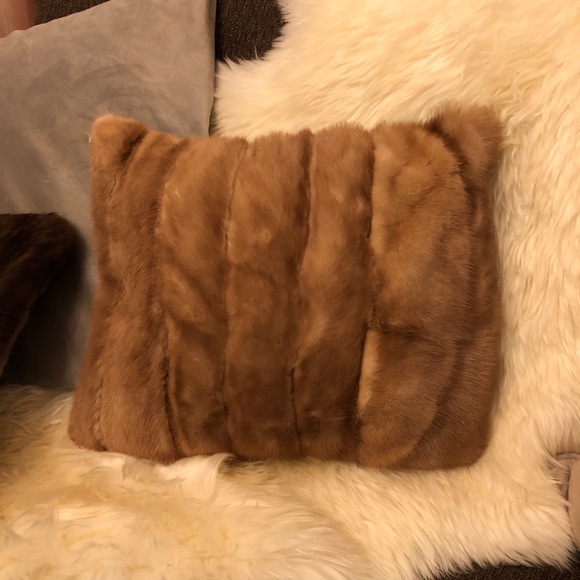 Bedding Real Mink Throw Pillows Poshmark